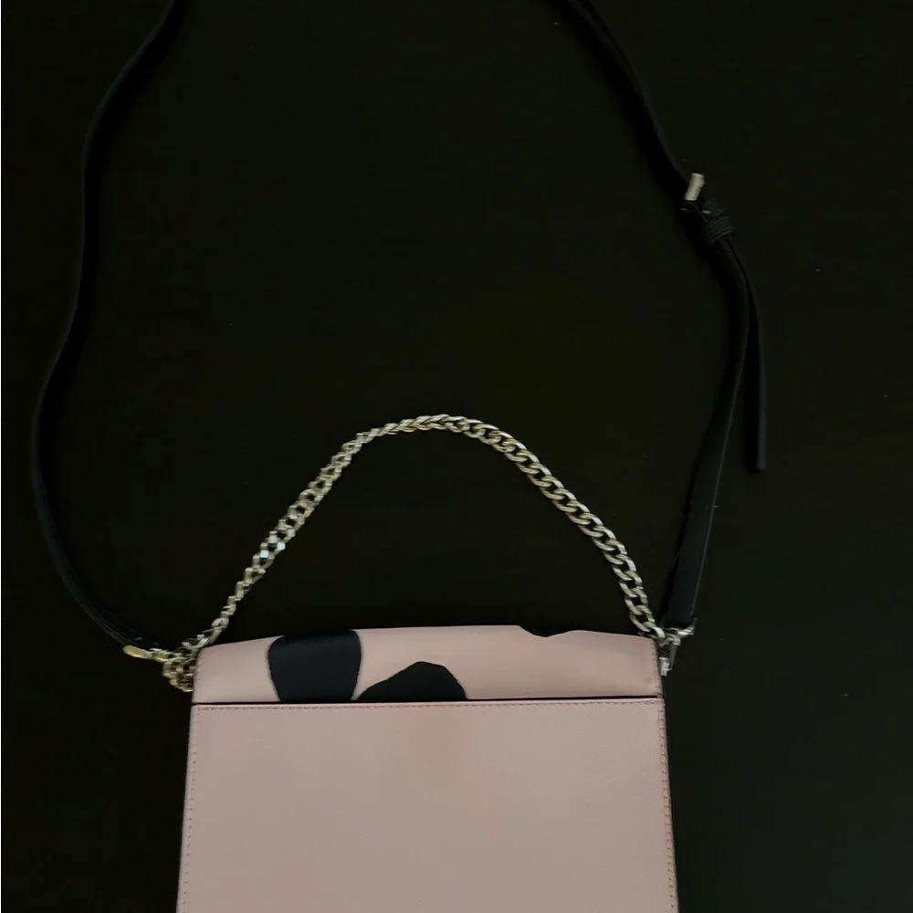 KATE SPADE PINK FLORAL CONVERTIBLE CROSSBODY - Picture 2 of 5